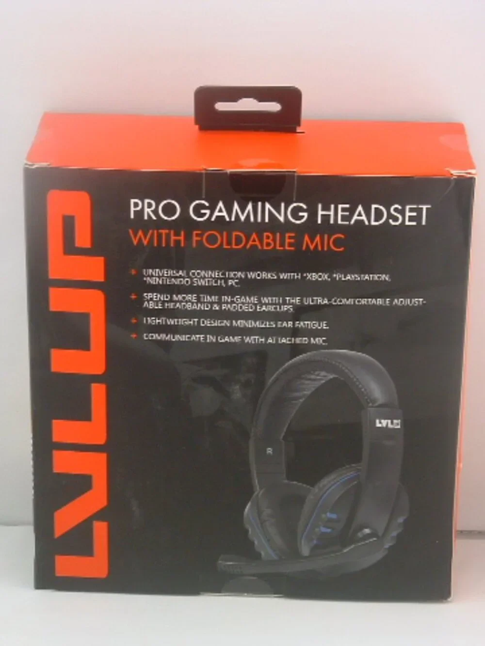 lvlup Pro Gaming Headset With Foldable Mic